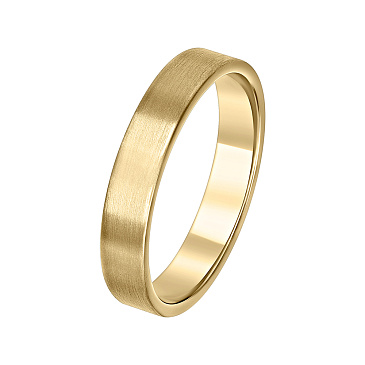 Обручальное кольцо из желтого золота 220-000-355